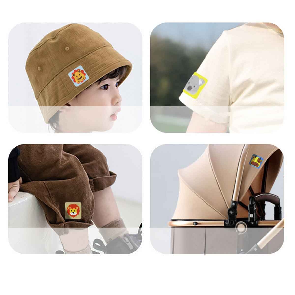 كيكي بيبي لاصقات طاردة للبعوض للأطفال من عمر 0-2 سنة