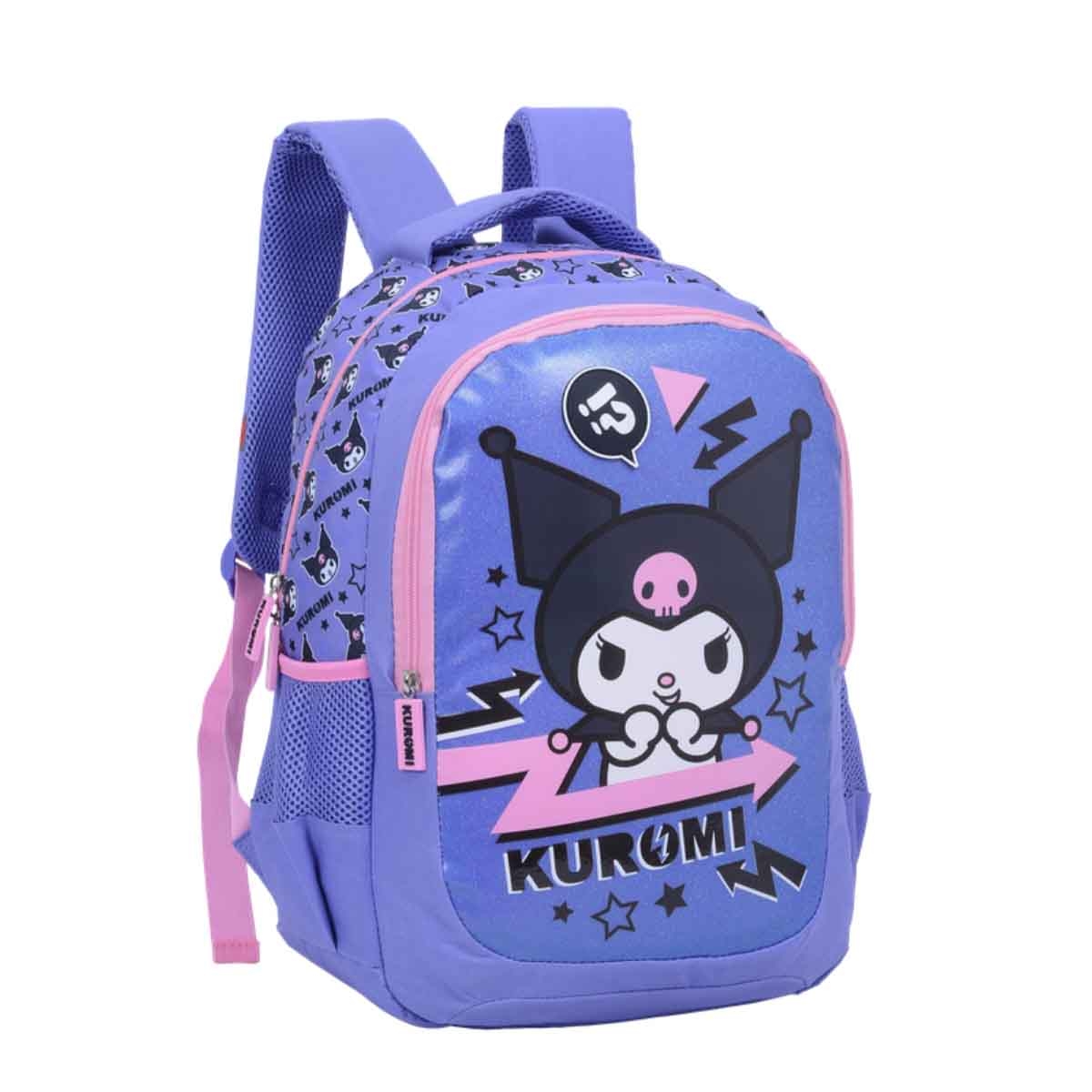 كورومي حقيبة ظهر سانريو بتصميم لافندر مقاس 16 انش