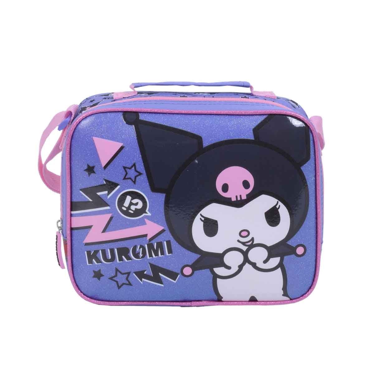 كورومي حقيبة غداء سانريو معزولة بتصميم كرتوني بنفسجي