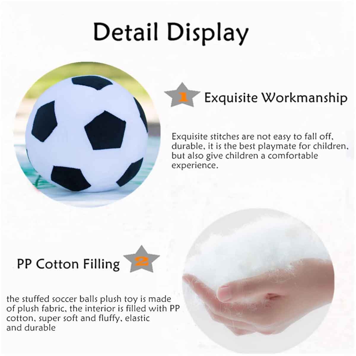 ليتل بيجي باونسر كرة قدم 9 إنش للجنسين، رقم BSPT002B-SC، من عمر 3-4 سنوات