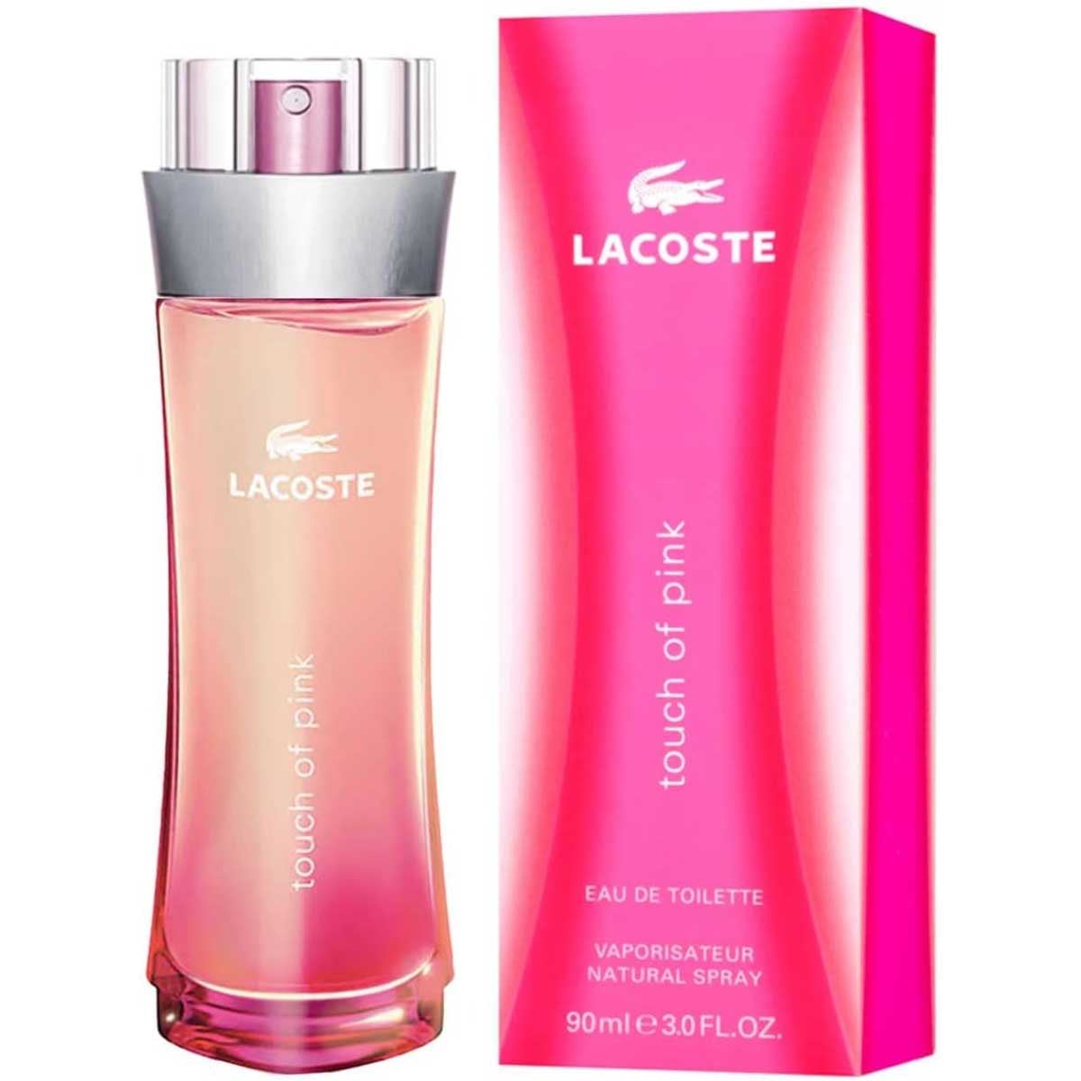 عطر لاكوست تاتش أوف بينك أو دو تواليت للنساء