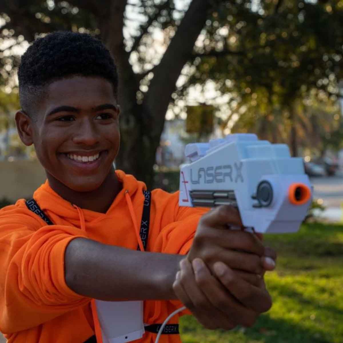 ليزر إكس مجموعة مسدسات ليزر ألترا مزدوجة للجنسين، 5-7 سنوات