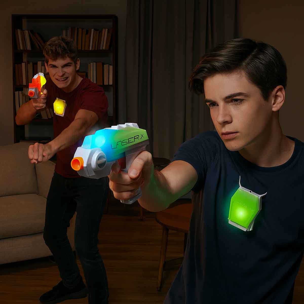 ليزر إكس مجموعة قاذفين ألترا سبورت للجنسين من عمر 5-7 سنوات