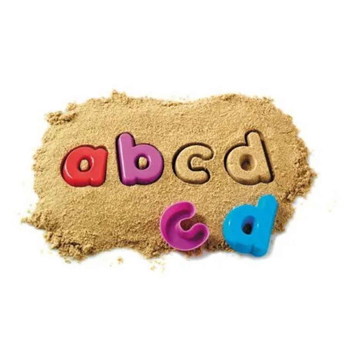 ليرننغ ريسورسز قوالب الرمل الحروف الأبجدية الصغيرة للجنسين، 3-4 سنوات