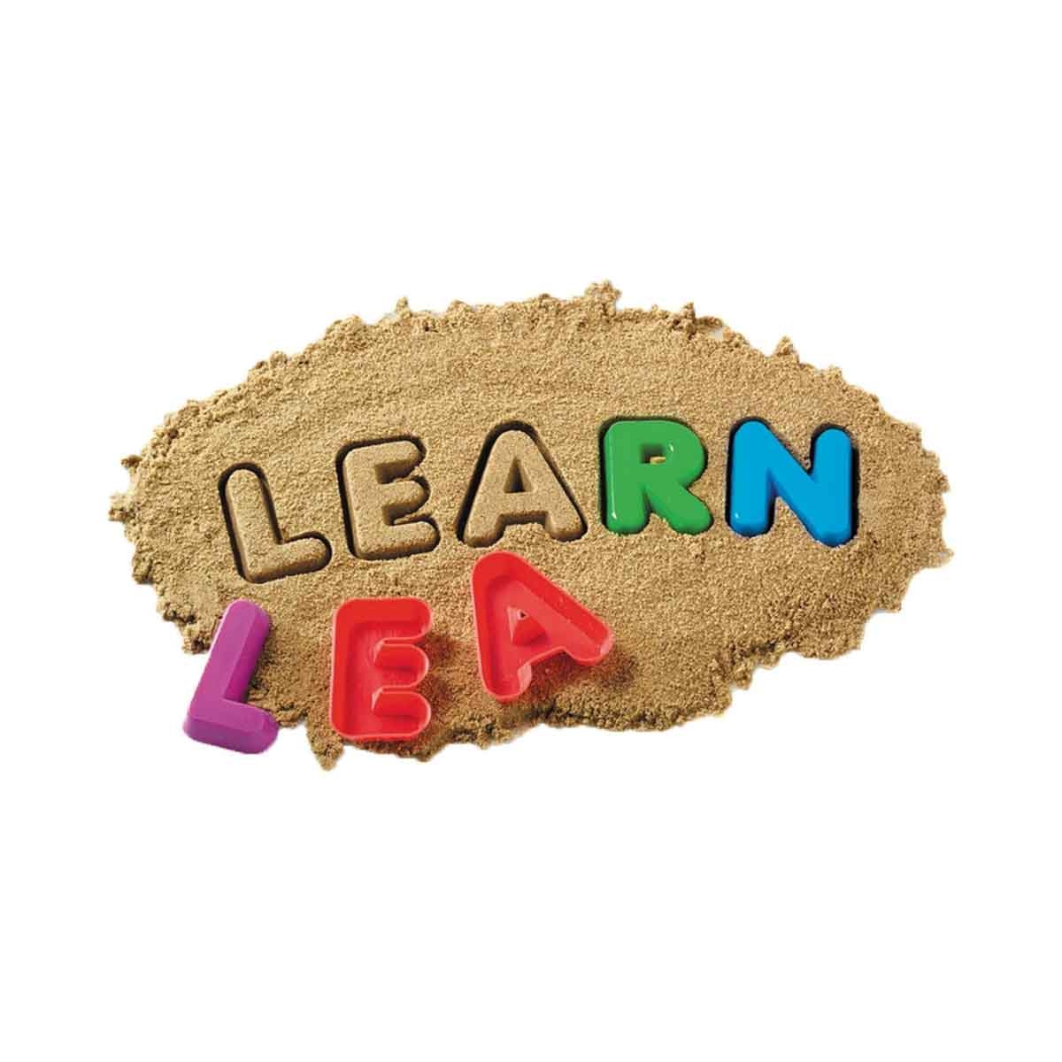 ليرننغ ريسورسز قوالب الرمل الحروف الأبجدية الكبيرة للجنسين، 3-4 سنوات