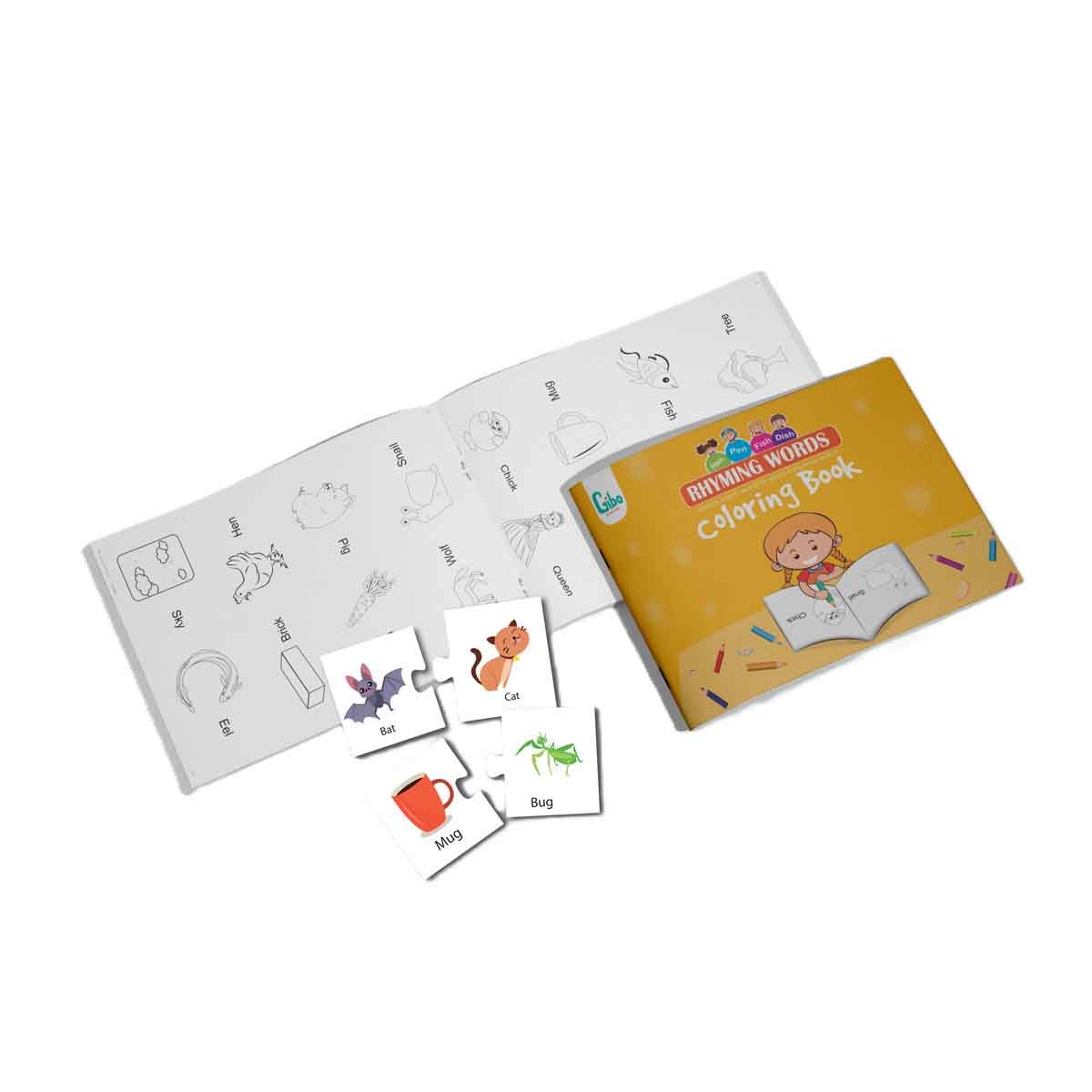 جيبو لعبة تعليمية: الكلمات المتشابهة في النطق للأطفال من عمر 5 إلى 7 سنوات