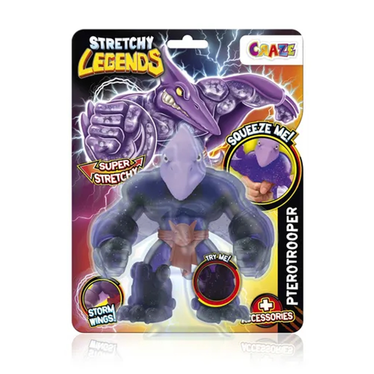 ليجيندز لعبة مطاطية متنوعة للجنسين، 3-4 سنوات