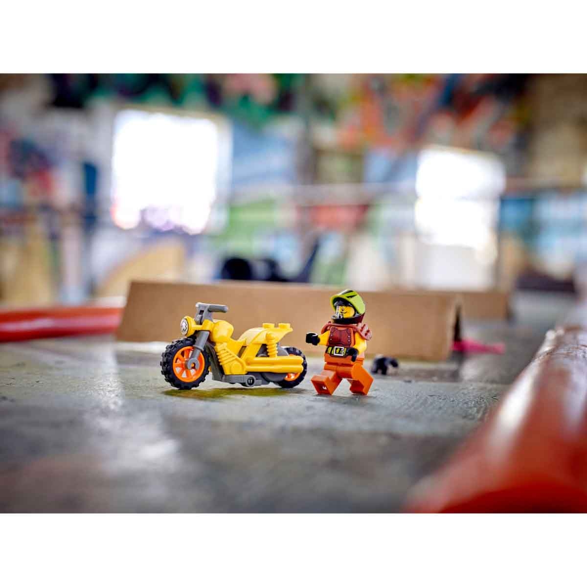 ليغو سيتي ستنتز مجموعة دراجة الدمار الاستعراضية 60297 للاطفال من عمر 5-7 سنوات