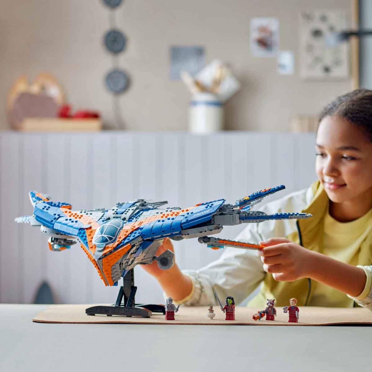 ليغو سوبر هيروز مجموعة ذا ميلانو من حراس المجرة 76286 للاعمار 13 سنة فما فوق