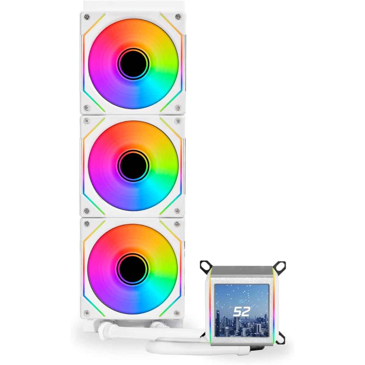 ليان لي مبرد سائل AIO أبيض GA II Trinity 360 SL-Inf