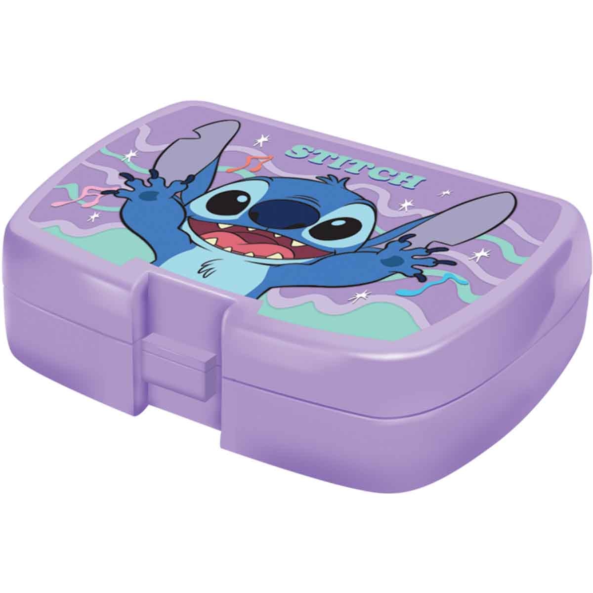 ليليو & ستيتش مجموعة حقيبة ترولي 5 في 1 مقاس 16 انش مع صندوق غداء وزجاجة ومقلمة وحقيبة غداء