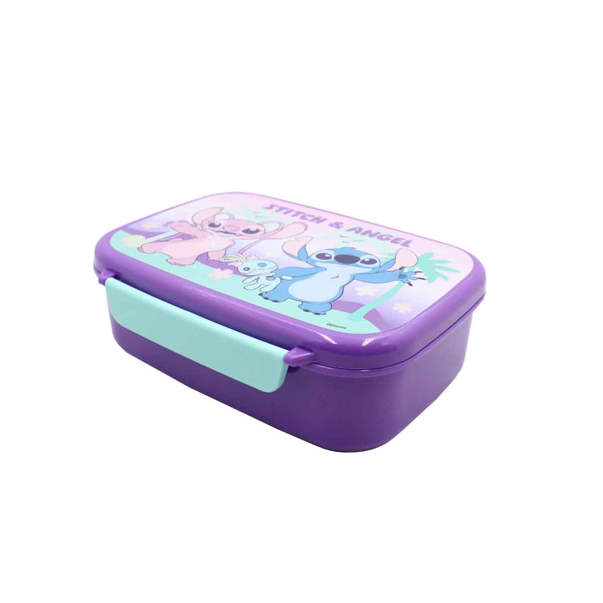 ليليو & ستيتش صندوق غداء عملي مضاد للتسرب مع صينية داخلية