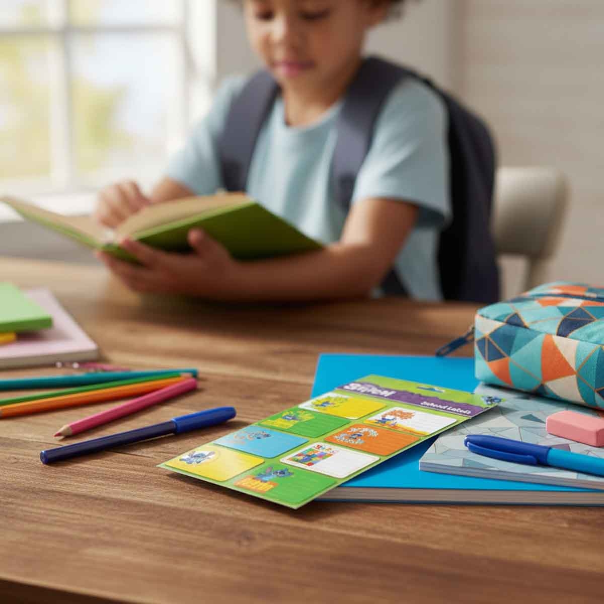 بيراميد ملصقات مدرسية ليلو وستيتش