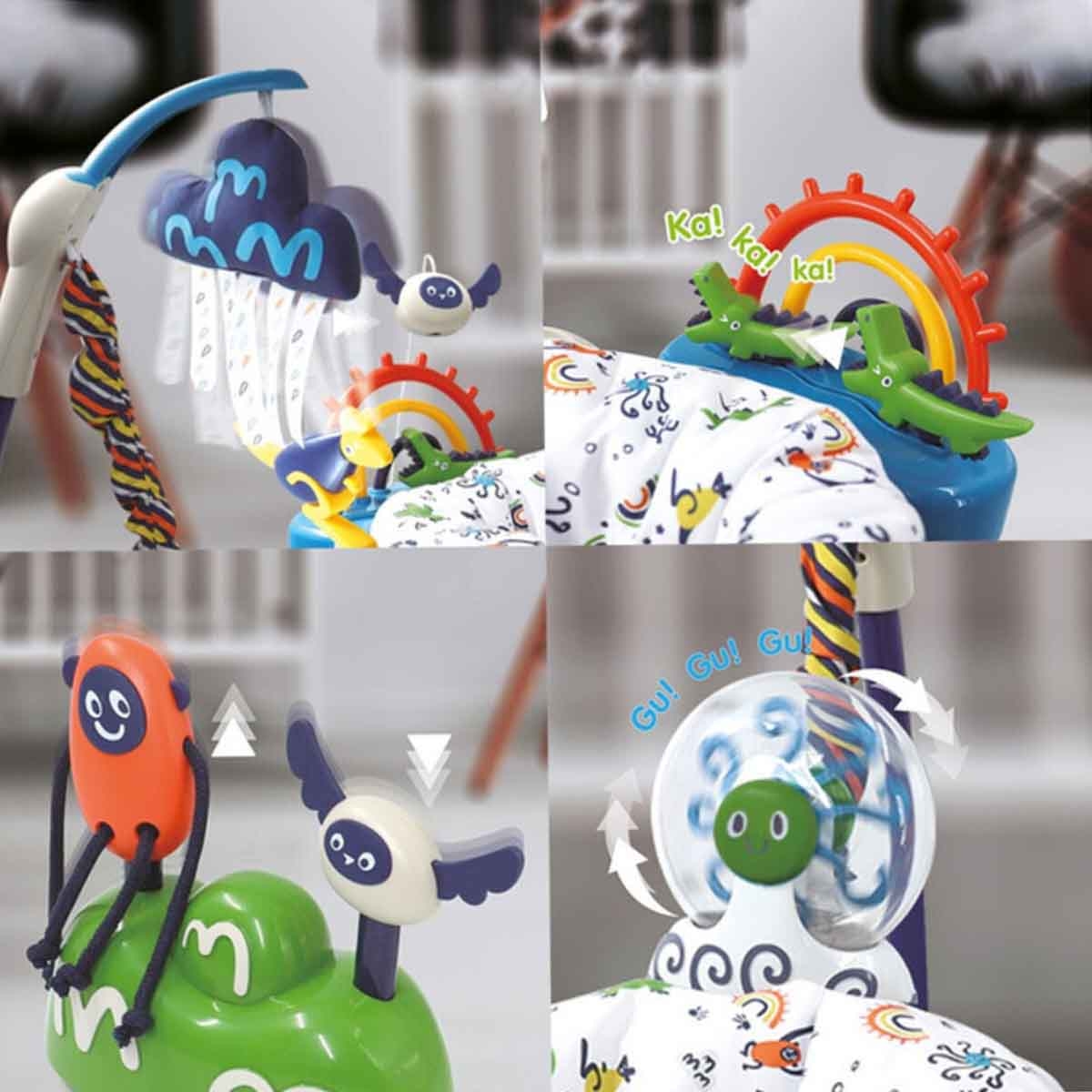 ليتل ستوري قافز نشاط للأطفال باللون الأزرق