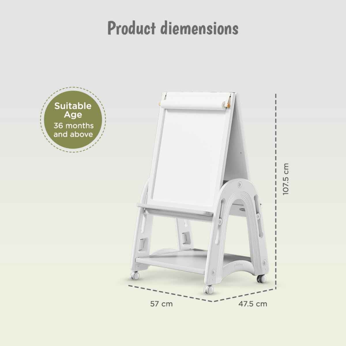 ليتل ستوري سبّورة رسم مزدوجة للجنسين، 3–4 سنوات