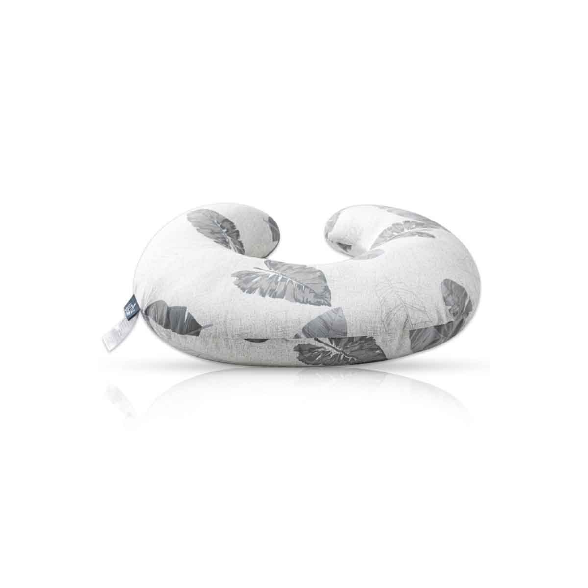 ليتل ستوري وسادة رضاعة وإطعام للأطفال بنقشة الأوراق، 0–2 سنة