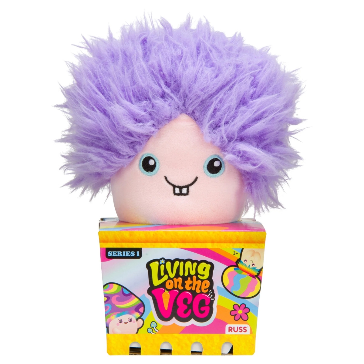 ليفنغ أون ذا فيج دمية محشوة ناعمة بحجم 6 إنش للجنسين، 3-4 سنوات