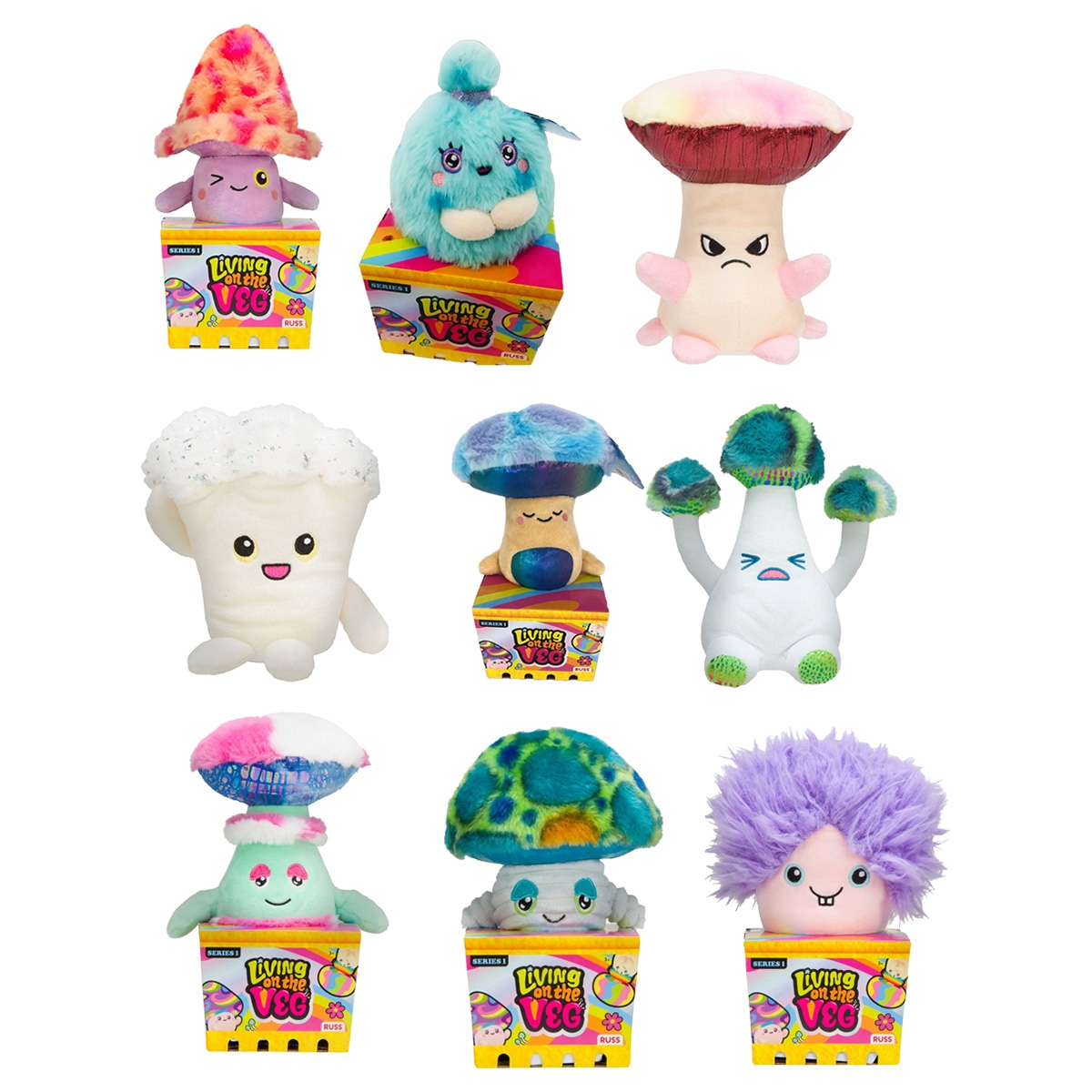 ليفنغ أون ذا فيج دمية محشوة ناعمة بحجم 6 إنش للجنسين، 3-4 سنوات