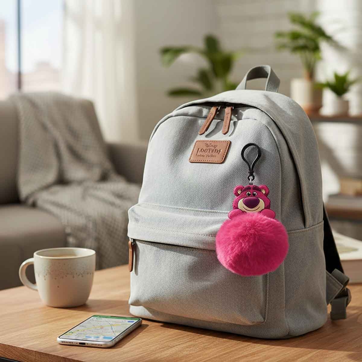 بيراميد ميدالية مفاتيح بوم بوم لوتسو فراولة بارادايس