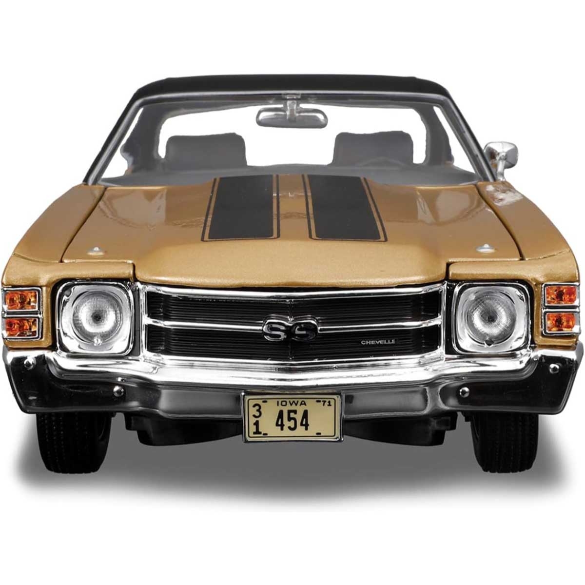 Maisto 1:18 1971 Chevrolet Chevelle SS454 Sport Coupe Diecast Car Unisex, 8-10 Years