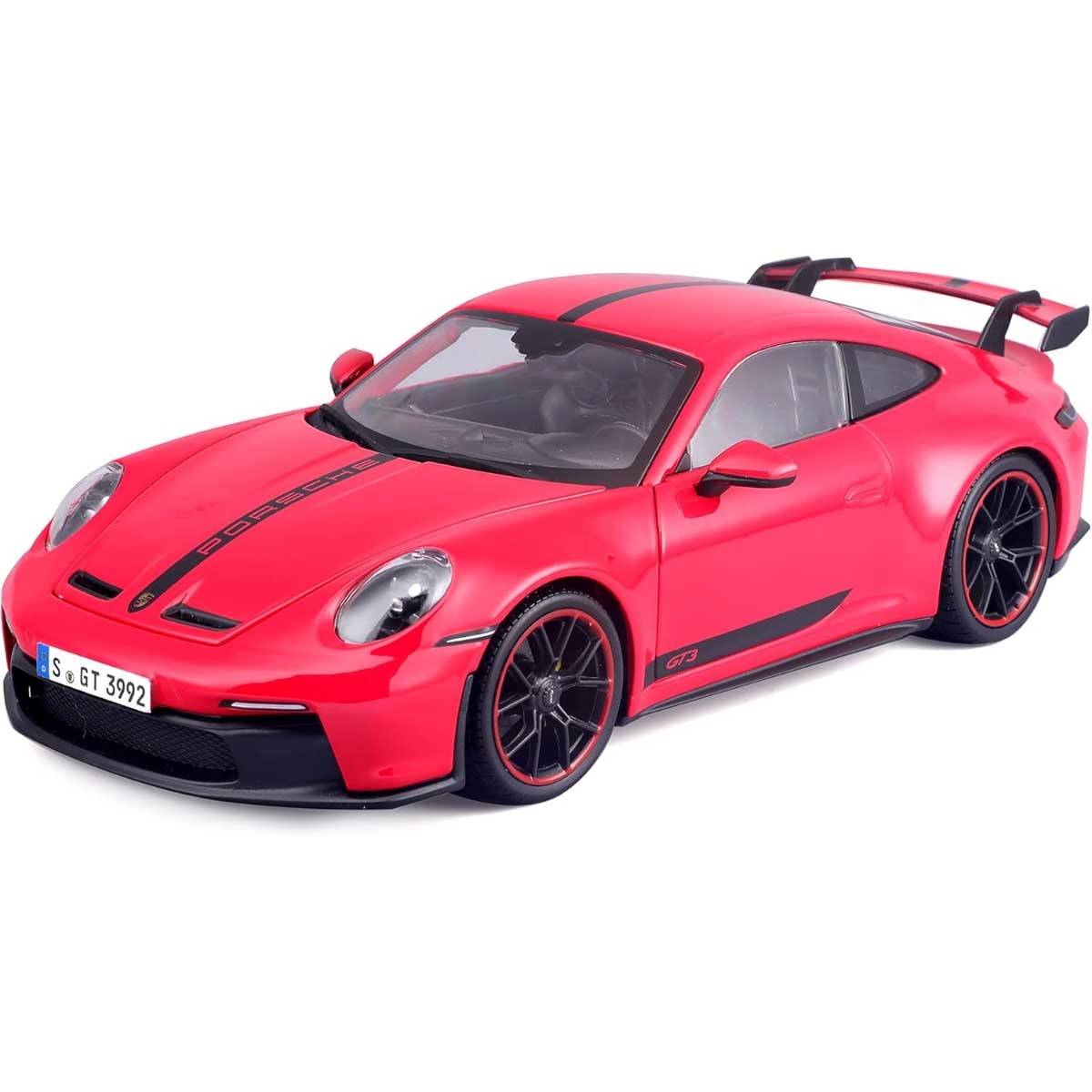 مايستو سيارة بورشه 911 GT3 2022 معدن مصبوب بمقياس 1:18 للجنسين، 8-10 سنوات