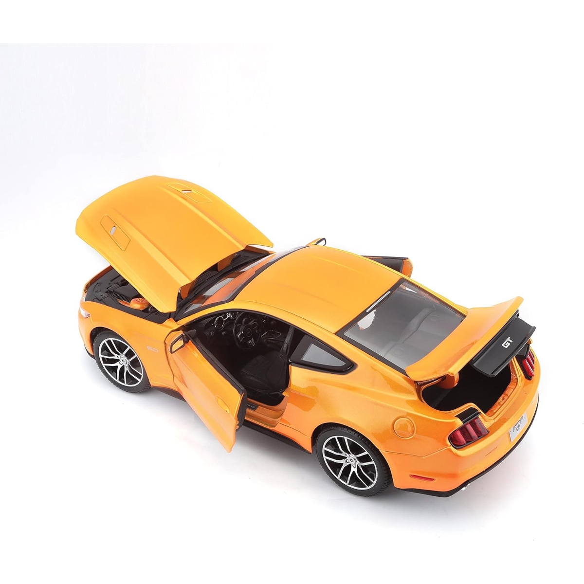 مايستو سيارة فورد موستانج GT 2015 مصبوبة معدنية بمقياس 1:18 متنوعة للجنسين، 3-4 سنوات