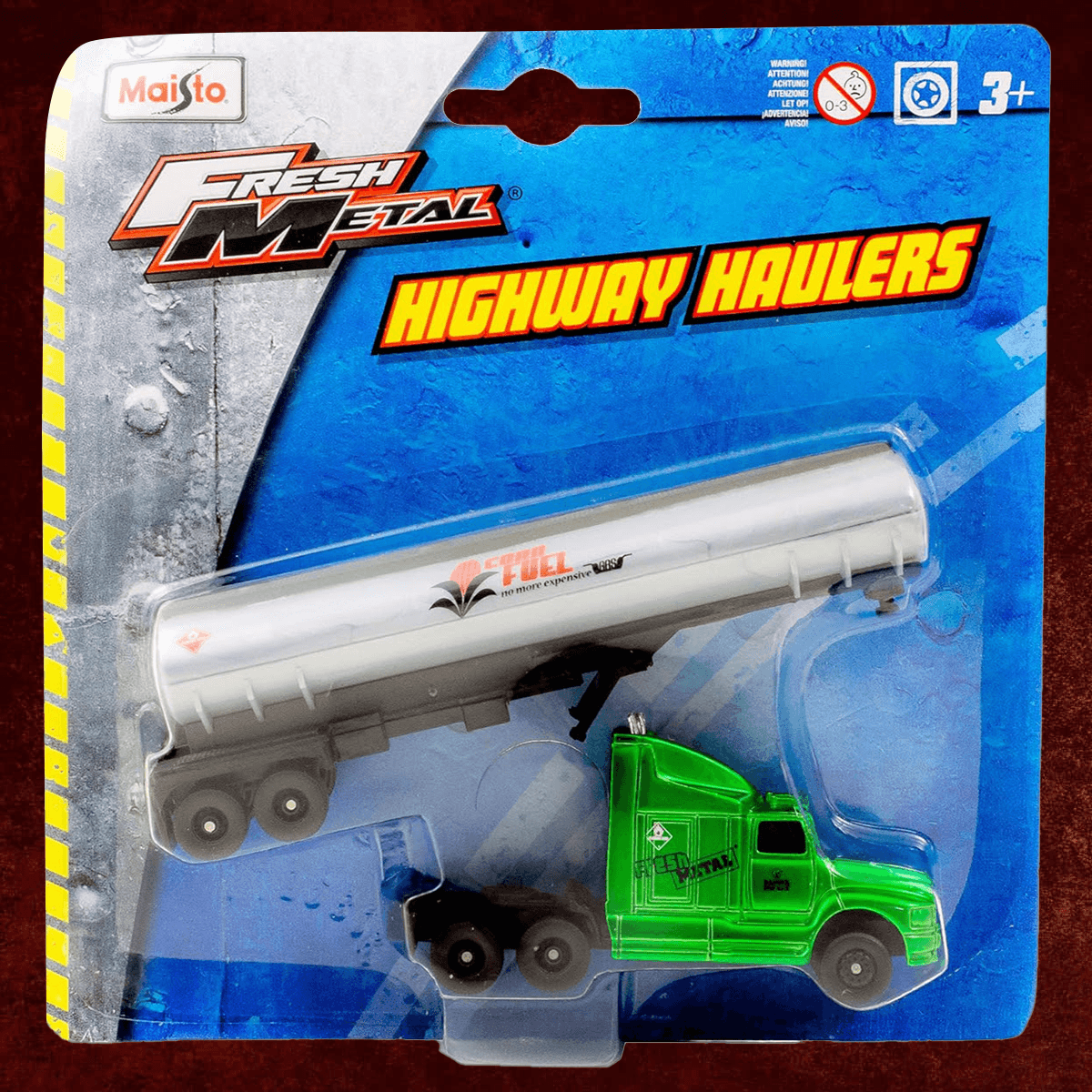 مايستو فريش ميتال شاحنة داي كاست نقل طرق متنوعة للأولاد، 3-4 سنوات
