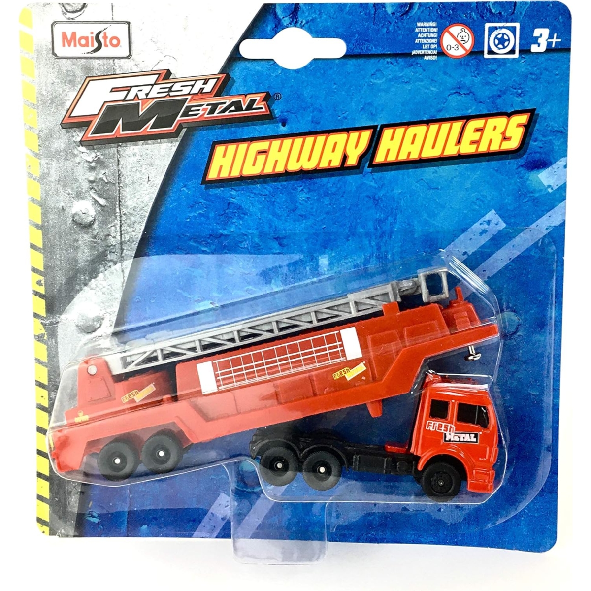 مايستو فريش ميتال شاحنة داي كاست نقل طرق متنوعة للأولاد، 3-4 سنوات