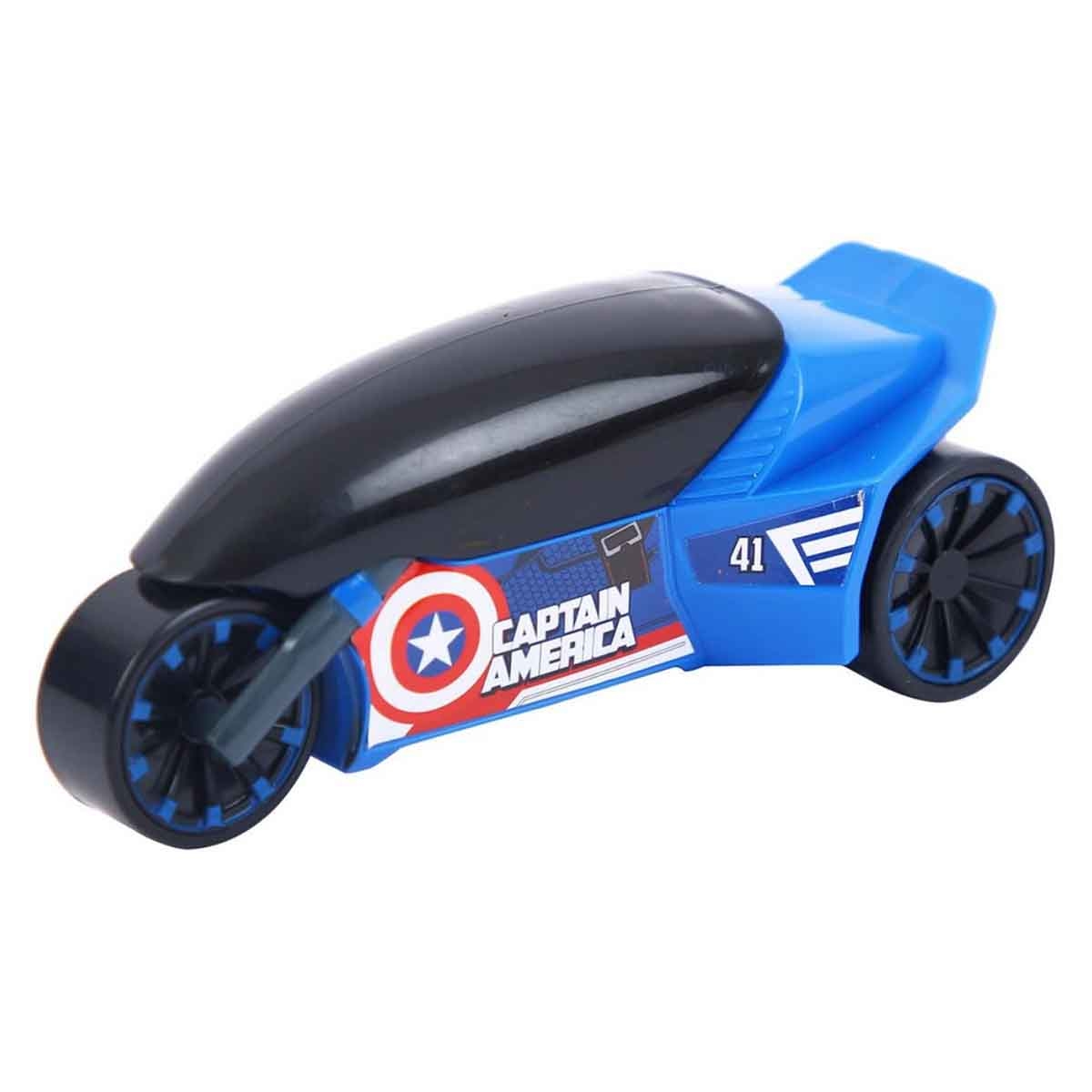 مارفل الدراجون الأقوياء دراجة كابتن أمريكا النارية، للجنسين، من عمر 3 إلى 4 سنوات