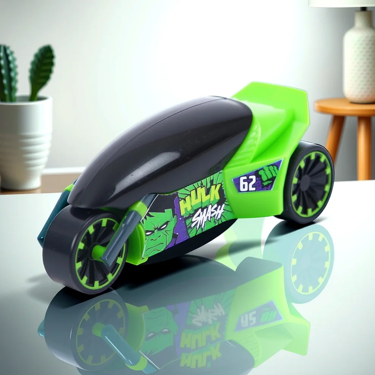 مارفل الدراجون الأقوياء دراجة هالك النارية، للجنسين، من عمر 3 إلى 4 سنوات