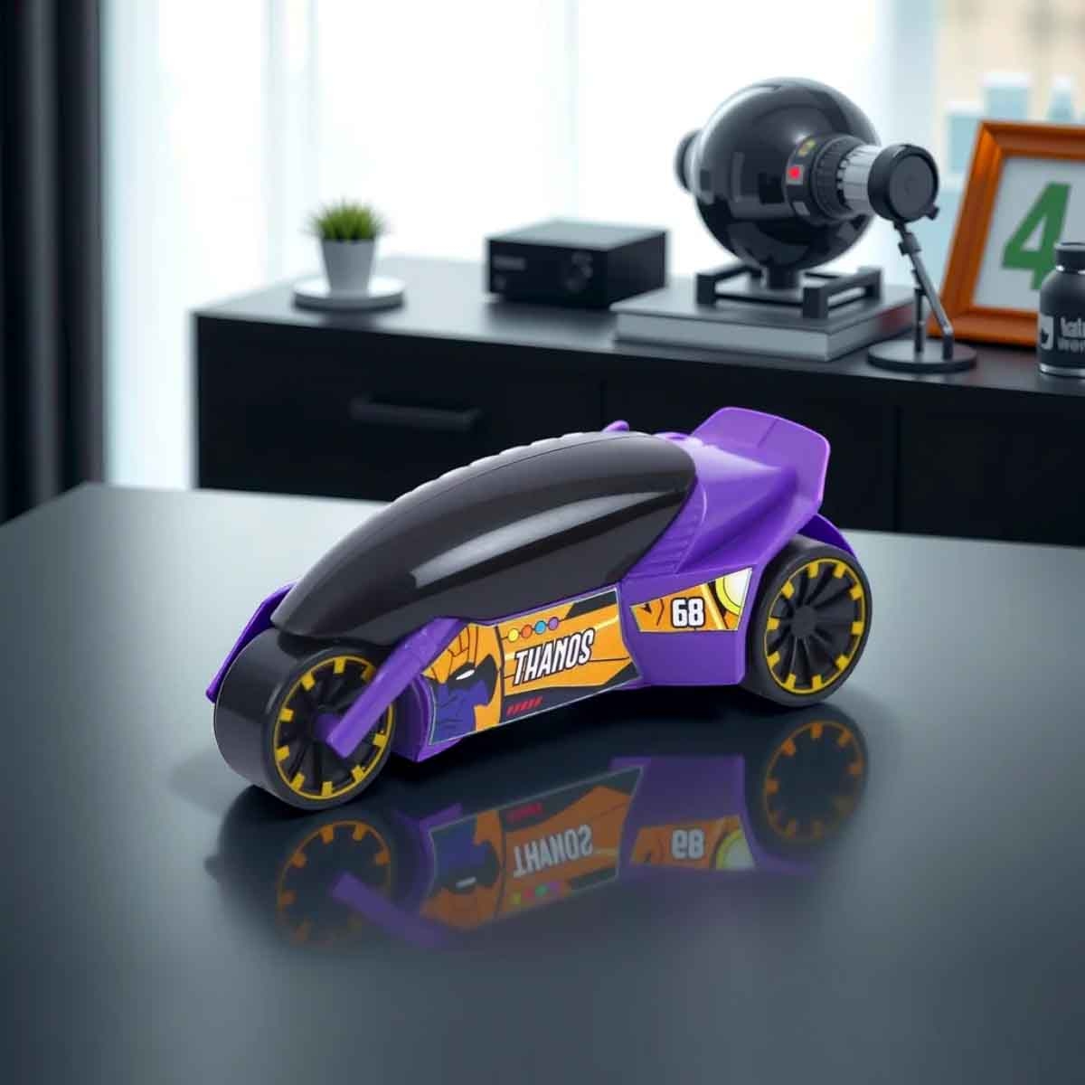 مارفل الدراجون الأقوياء دراجة ثانوس النارية، للجنسين، من عمر 3 إلى 4 سنوات