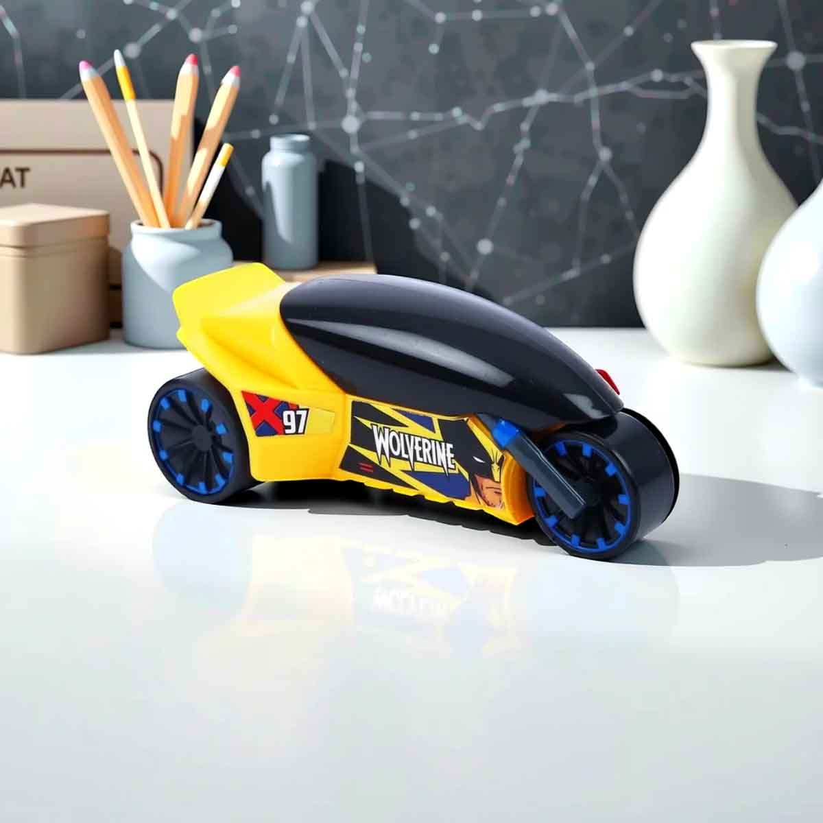 مارفل الدراجون الأقوياء دراجة وولفرين النارية، للجنسين، من عمر 3 إلى 4 سنوات