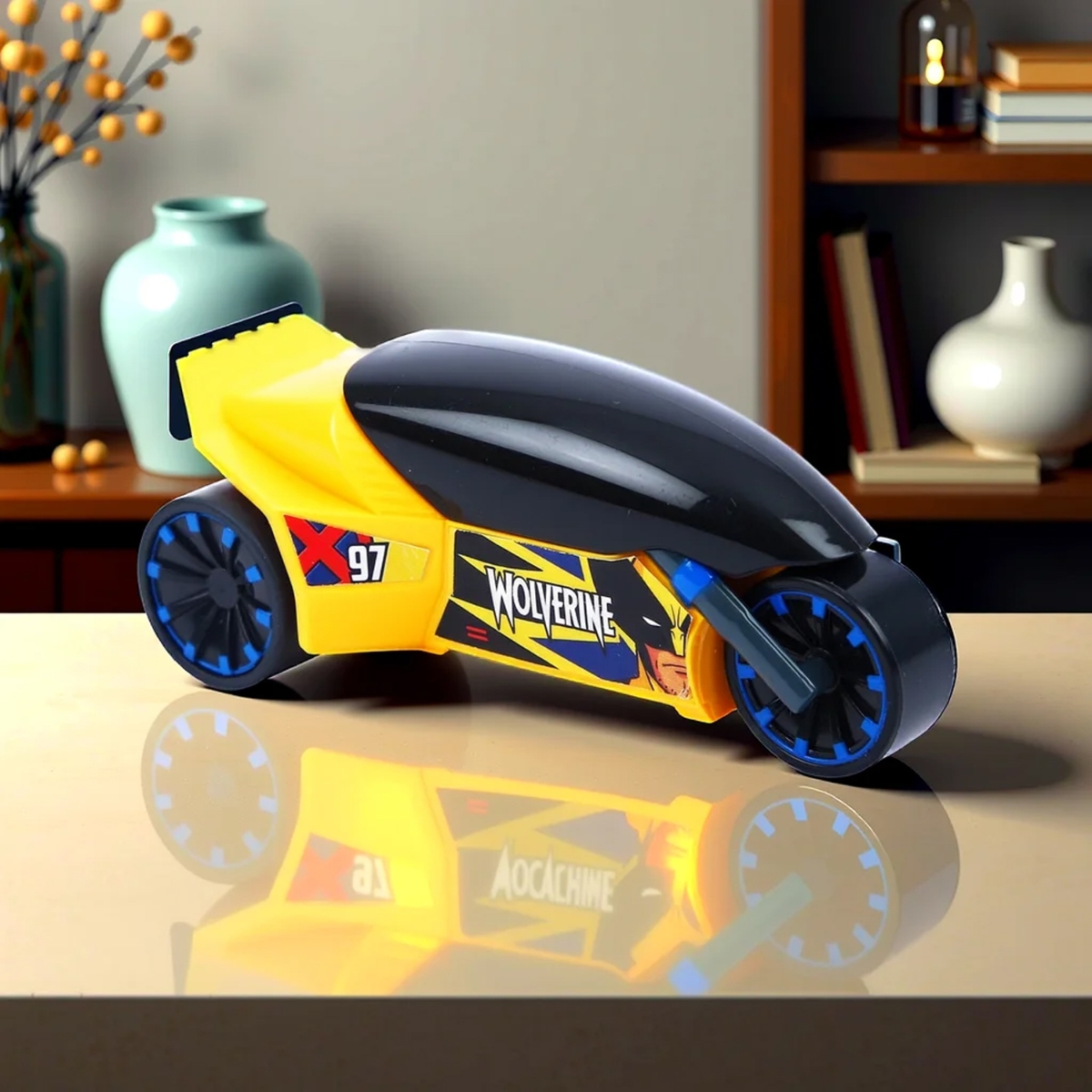 مارفل الدراجون الأقوياء دراجة وولفرين النارية، للجنسين، من عمر 3 إلى 4 سنوات