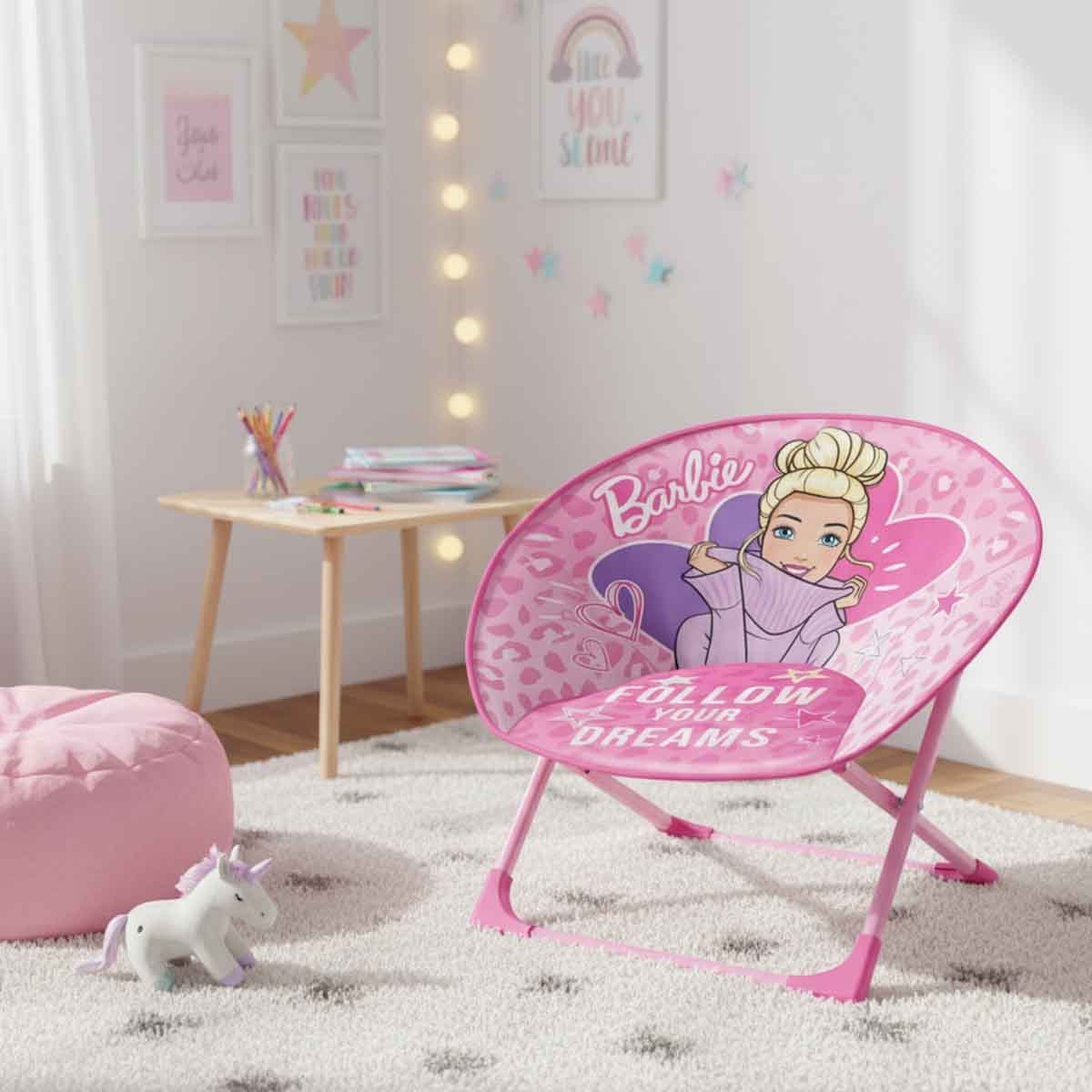 باربي كرسي قمري للبنات، 3-4 سنوات
