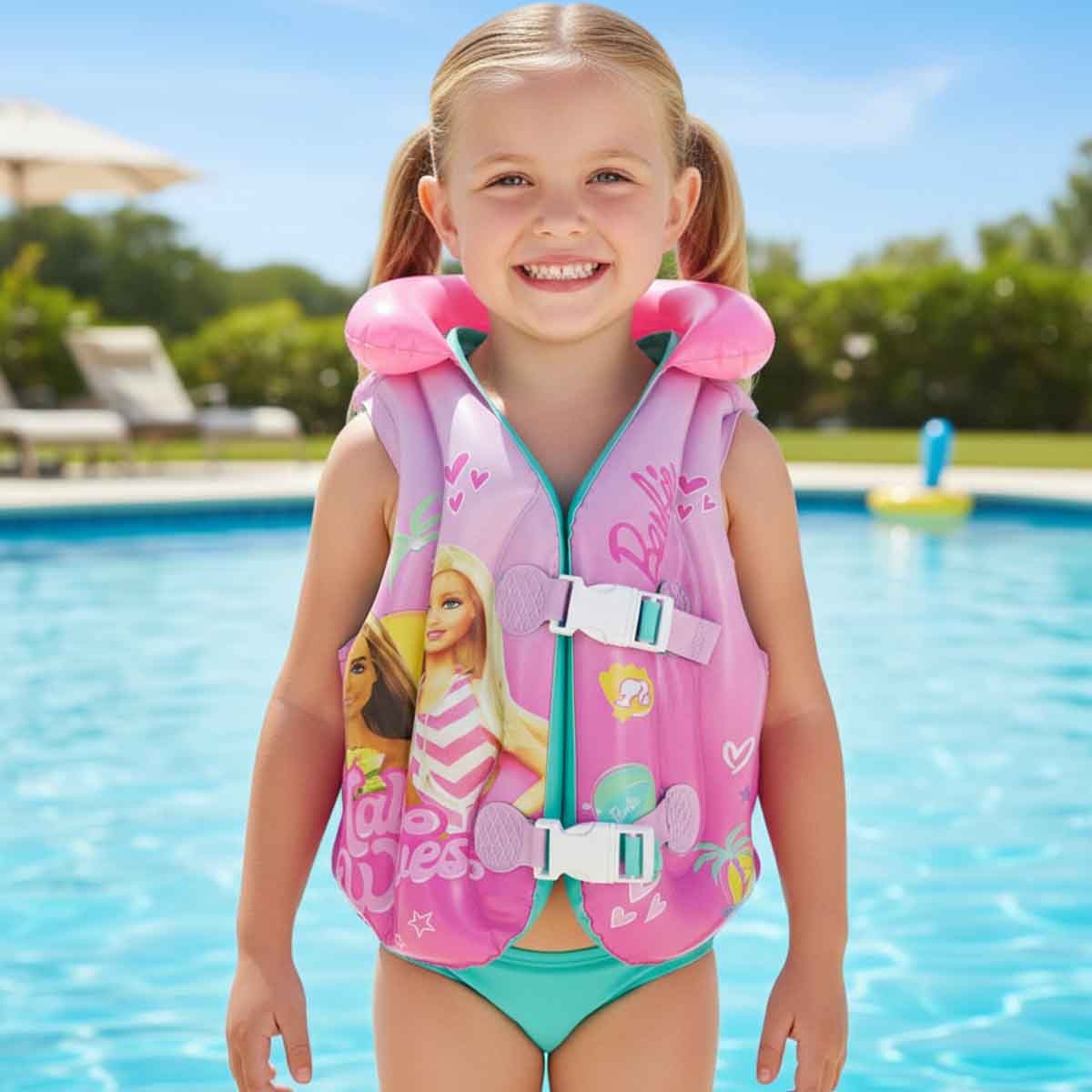 باربي سترة سباحة للبنات، 3-4 سنوات
