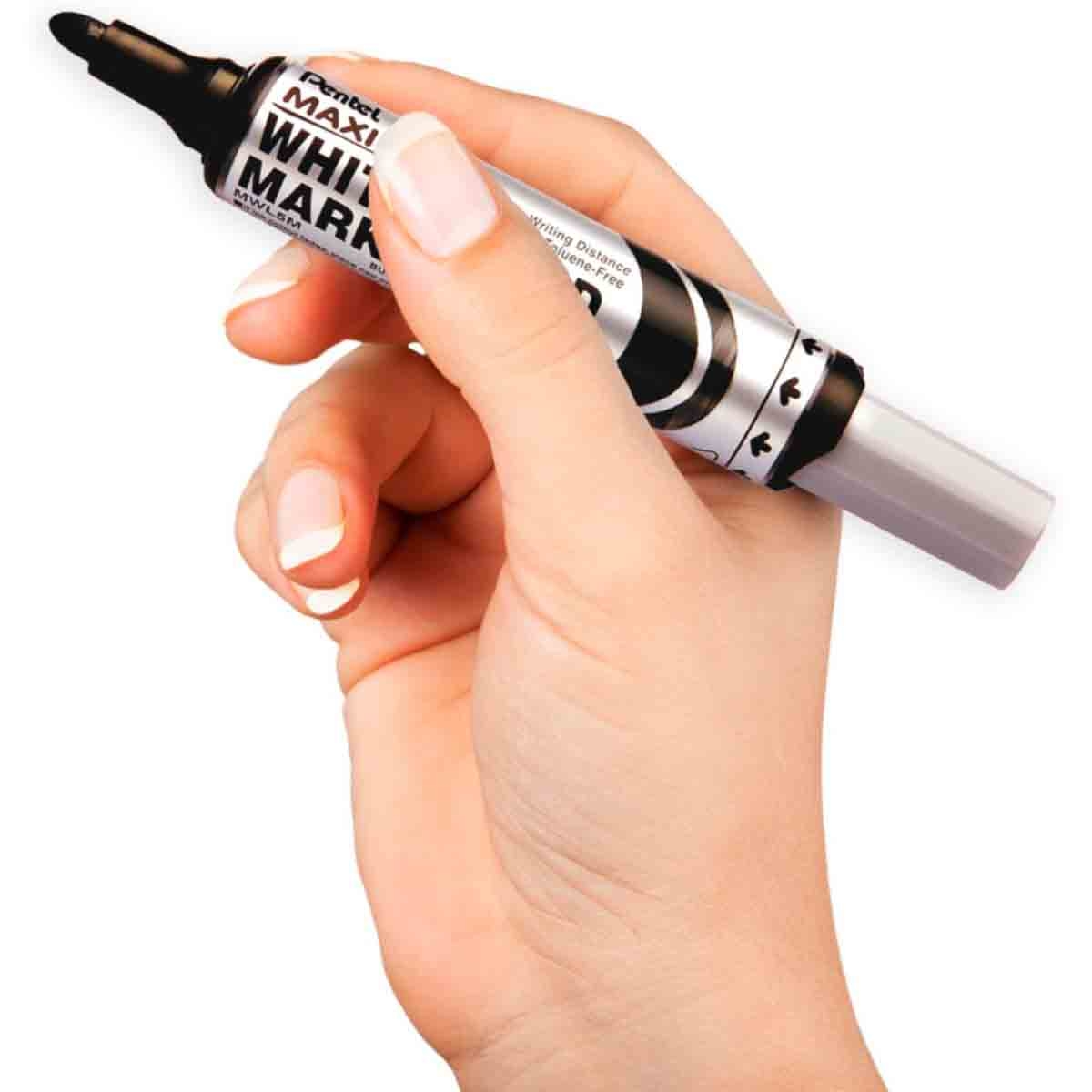 ماكسيفلو قلم وايت بورد بطرف مائل باللون الأزرق