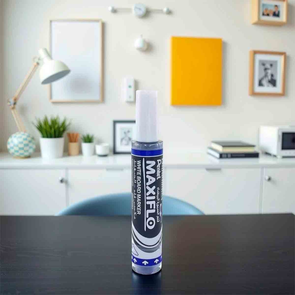 ماكسيفلو مجموعة أقلام وايت بورد بطرف مائل، مجموعة من 6