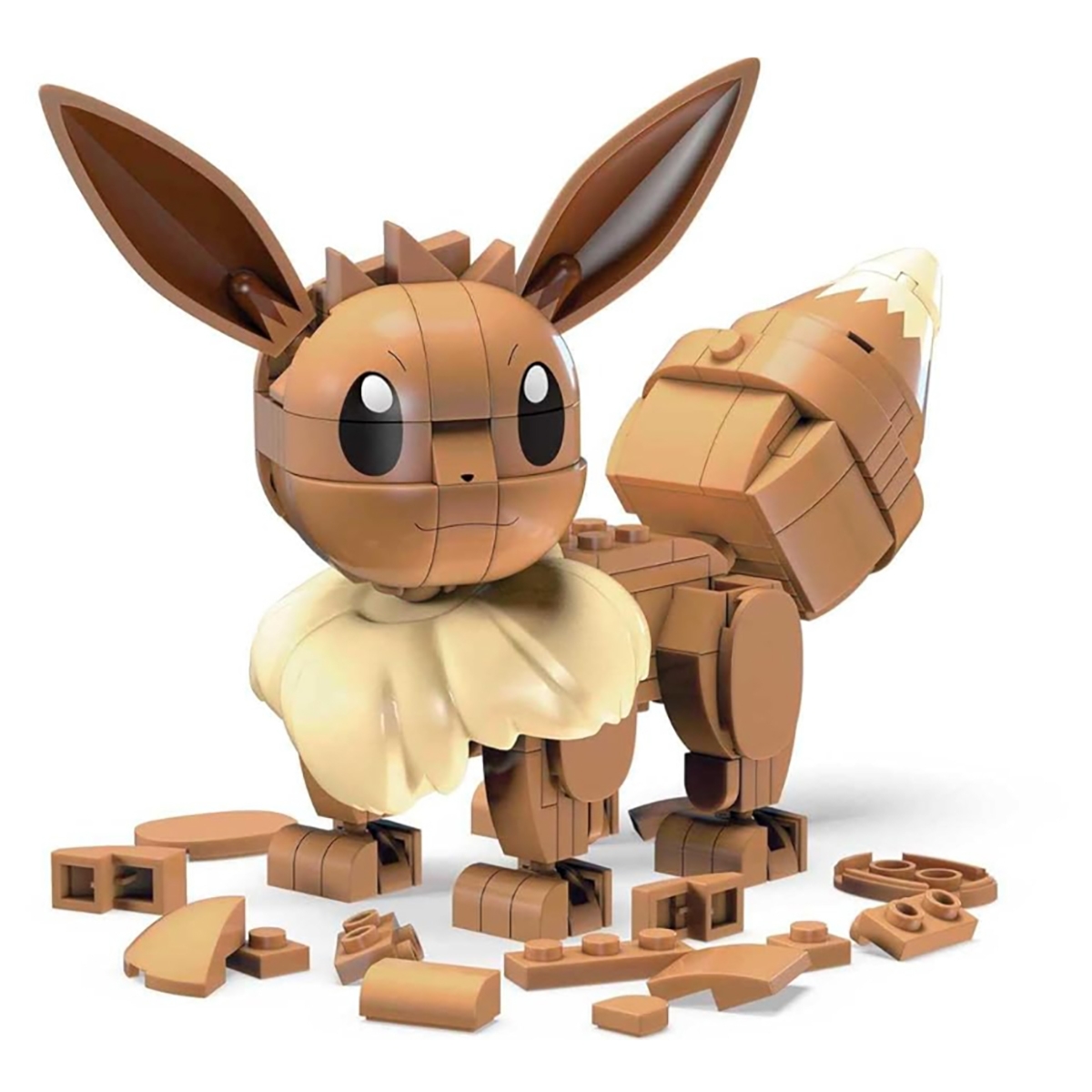 ميغا مجموعة بناء وعرض بوكيمون 4 إنش إيفي للجنسين، 8-10 سنوات