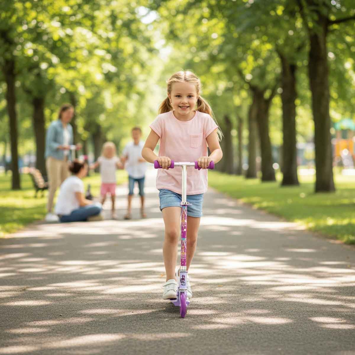نا نا نا سيربرايز سكوتر بعجلتين للبنات، 3-4 سنوات