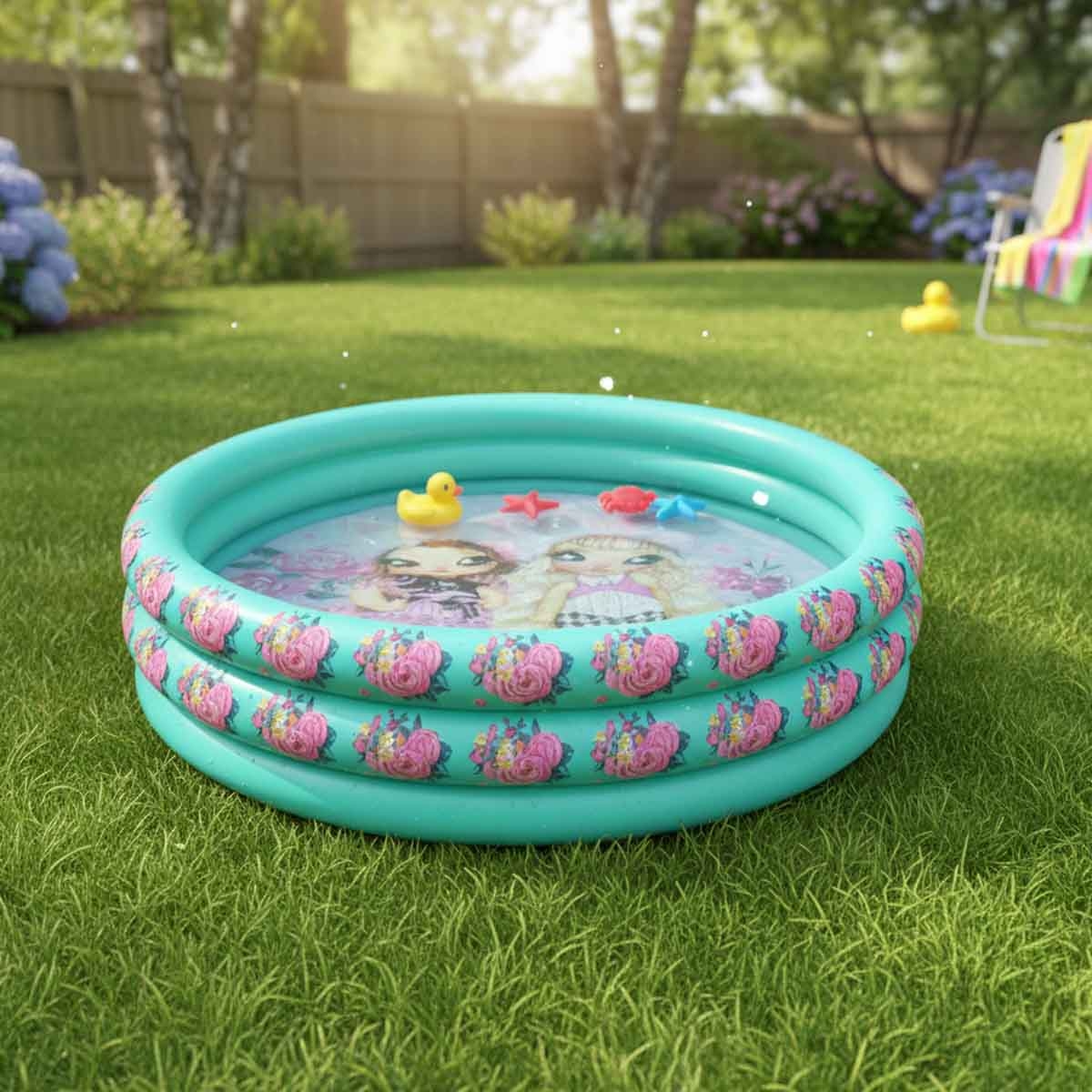 نا نا نا سيربرايز مسبح قابل للنفخ للبنات، 3-4 سنوات