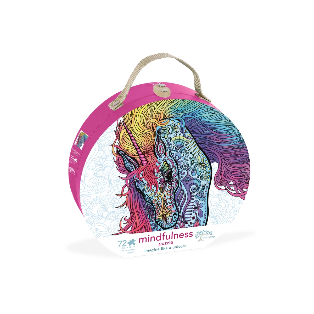 مايندفول ليفينغ أحجية جغسو "تخيّل مثل يونيكورن" لليقظة الذهنية للجنسين، 5-7 سنوات