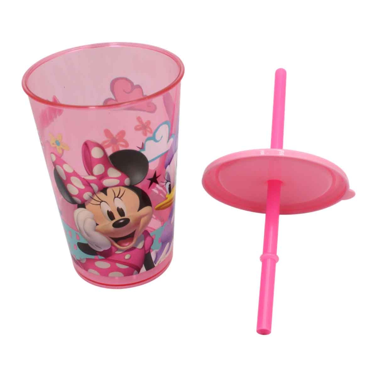 ميني ماوس كوب شفاف قابل لإعادة الاستخدام وخفيف الوزن مع شفاطة