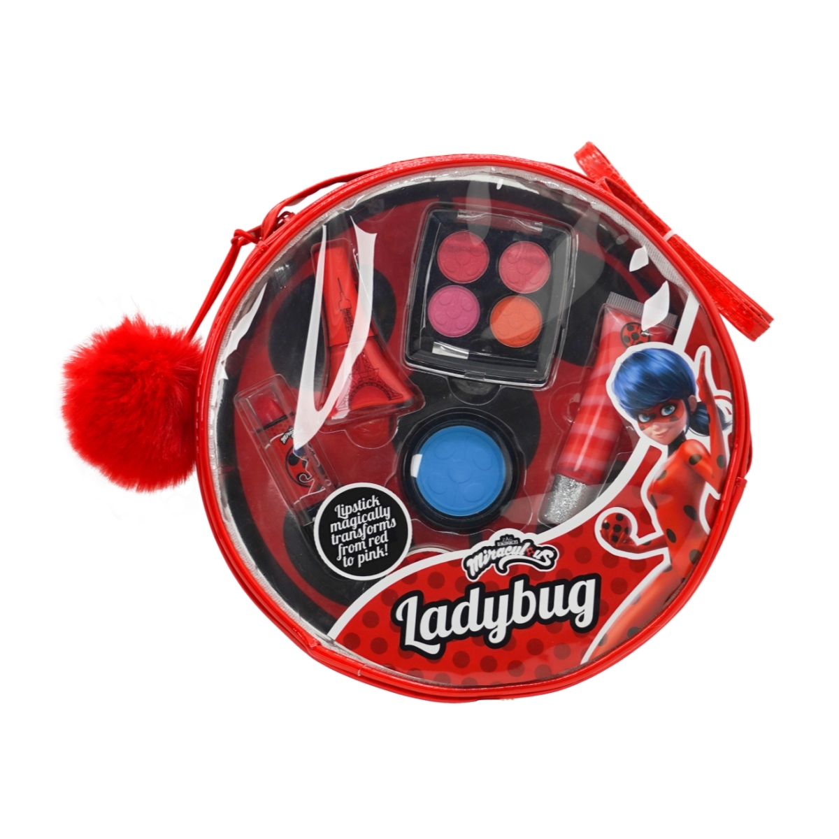 ميراكولوس مجموعة مكياج 10 في 1 لليدي باغ للبنات، 3-4 سنوات