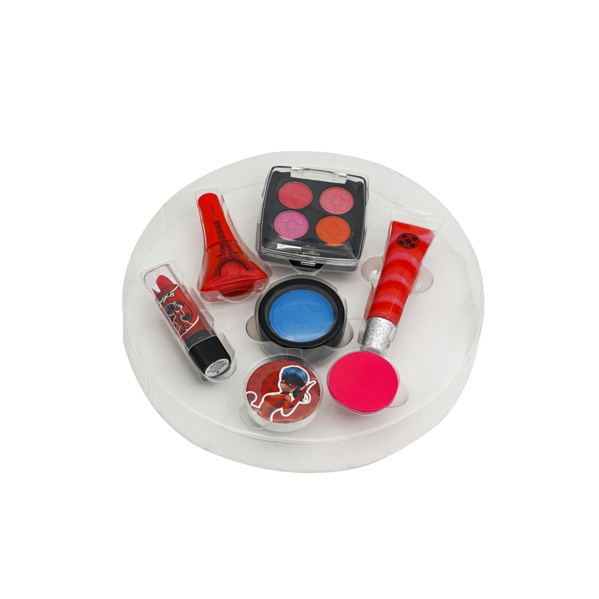 ميراكولوس مجموعة مكياج 10 في 1 لليدي باغ للبنات، 3-4 سنوات