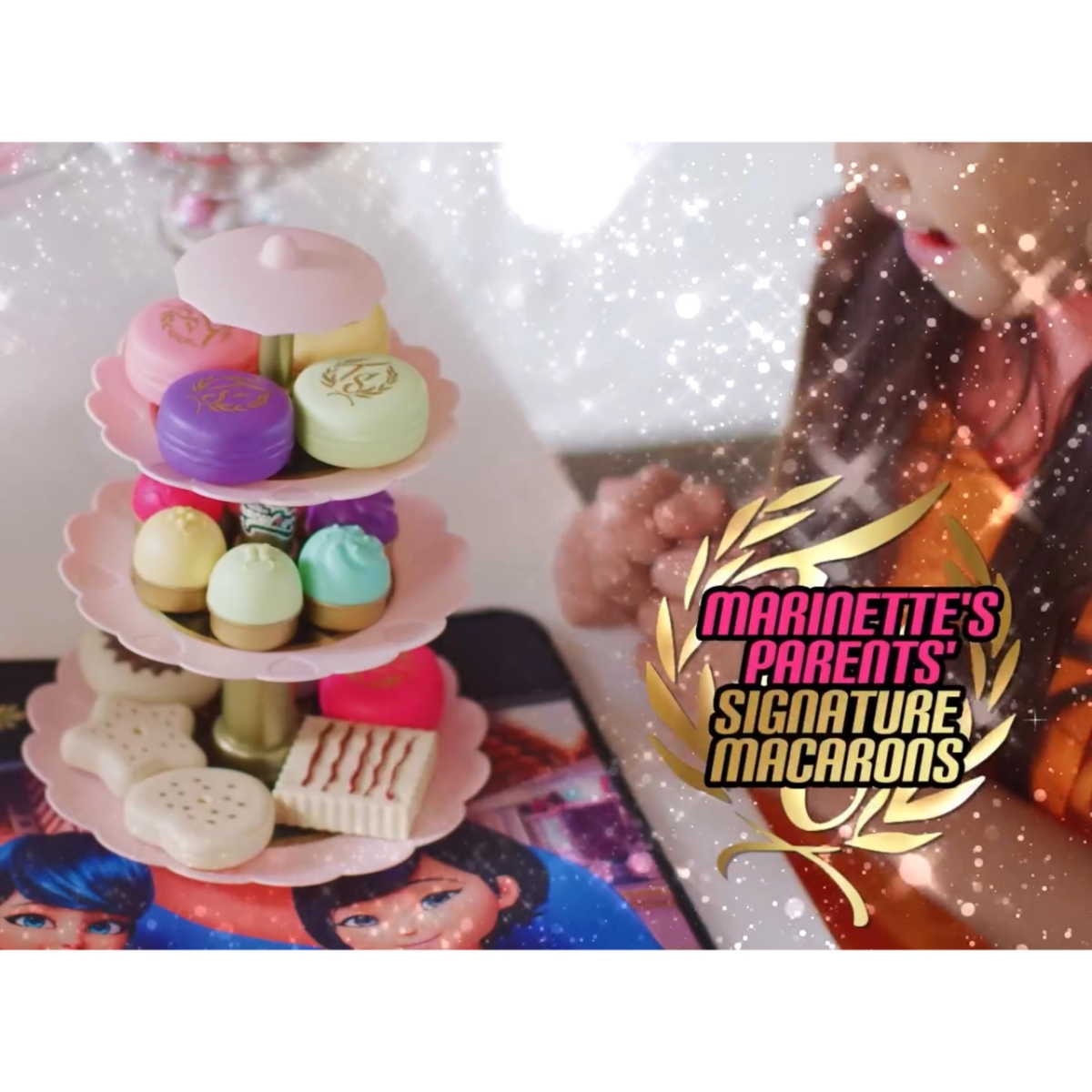 ميراكولوس كشك المعكرون لتوم وسابين للبنات، 3-4 سنوات