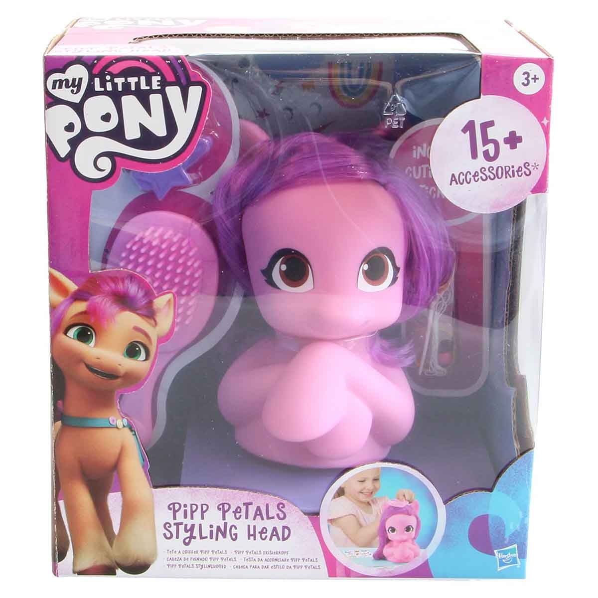 ماي ليتل بوني دمية تصفيف شعر بيب، للجنسين، من عمر 3 إلى 4 سنوات