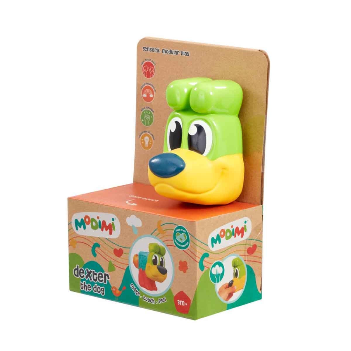 موديمي ديكستر الكلب لعبة حسّية للرضّع من عمر 0 إلى 2 سنة