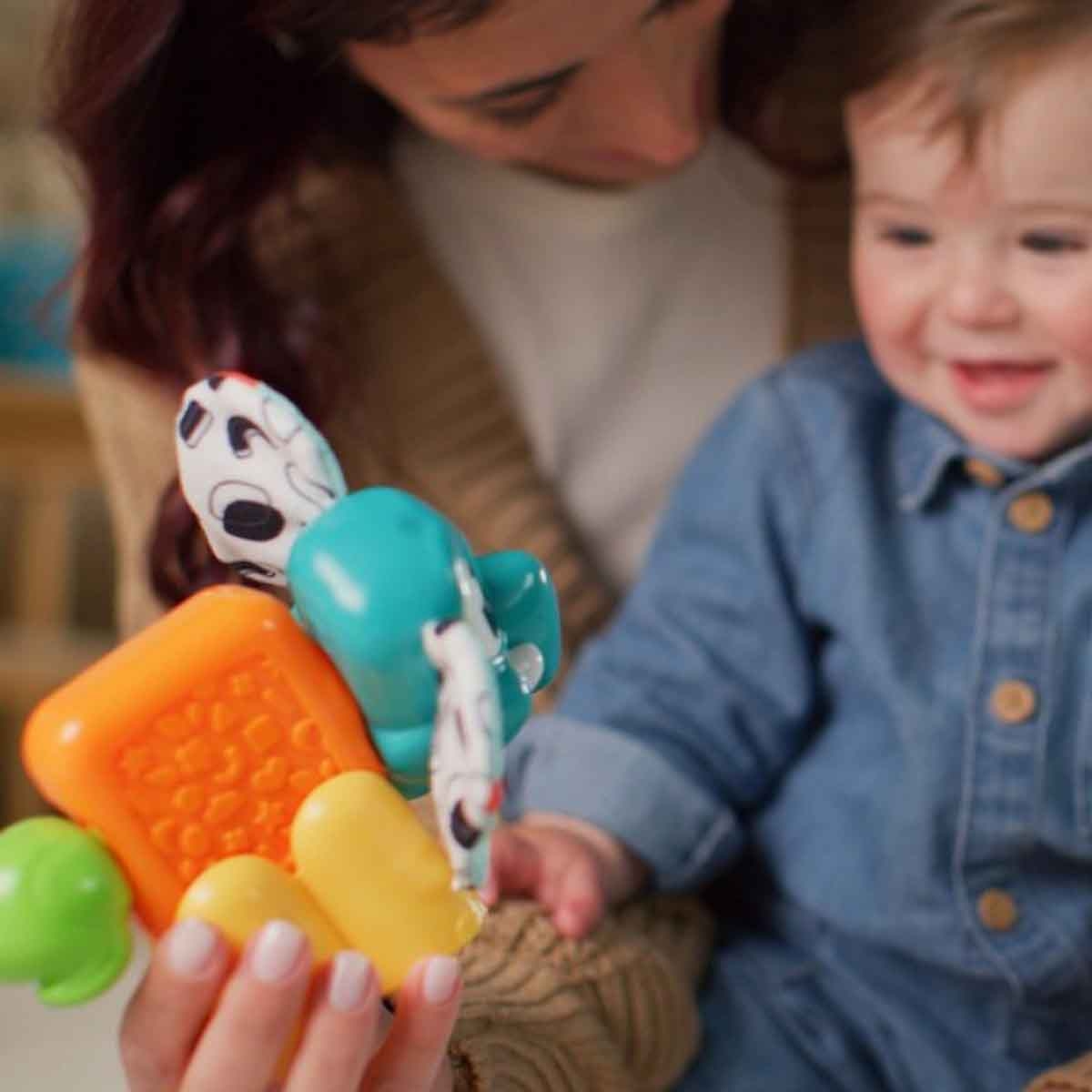 موديمي إيلي الفيل لعبة حسّية للرضّع من عمر 0 إلى 2 سنة