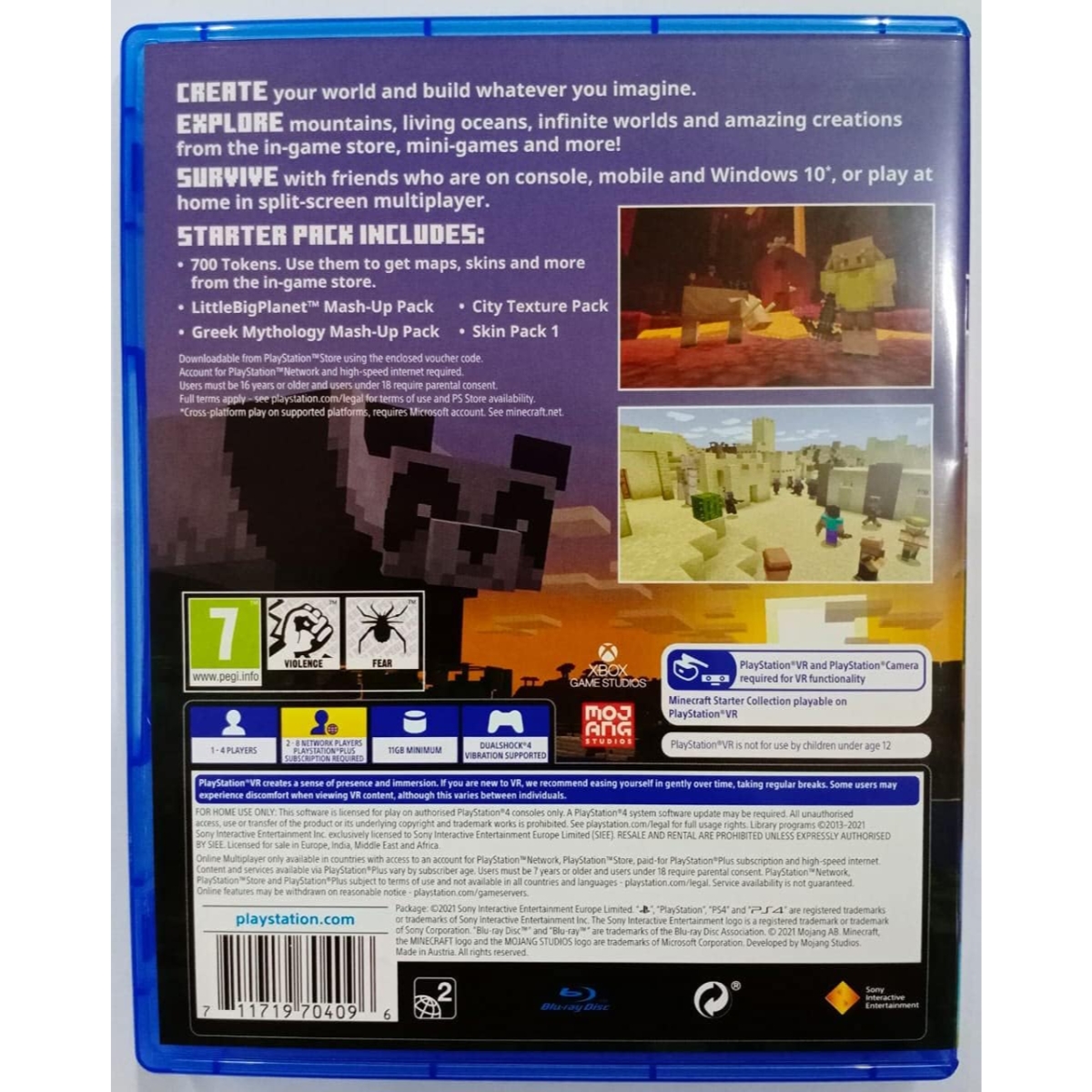 موجانغ لعبة ماينكرافت (نسخة عالمية) لبلايستيشن 4