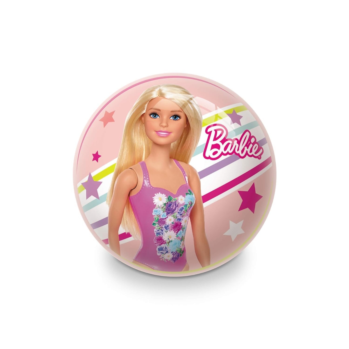 موندو كرة قابلة للنفخ بطابع باربي للجنسين، 3-4 سنوات